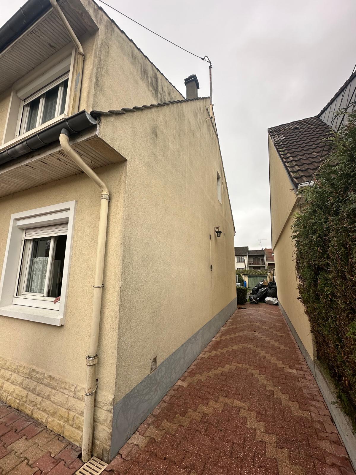 Mur non isolé